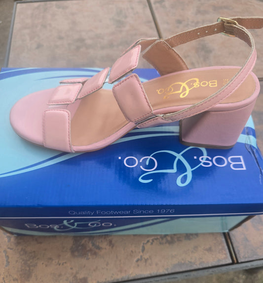 Bos. & Co. Patent Pu Buckle Sandal - Glow