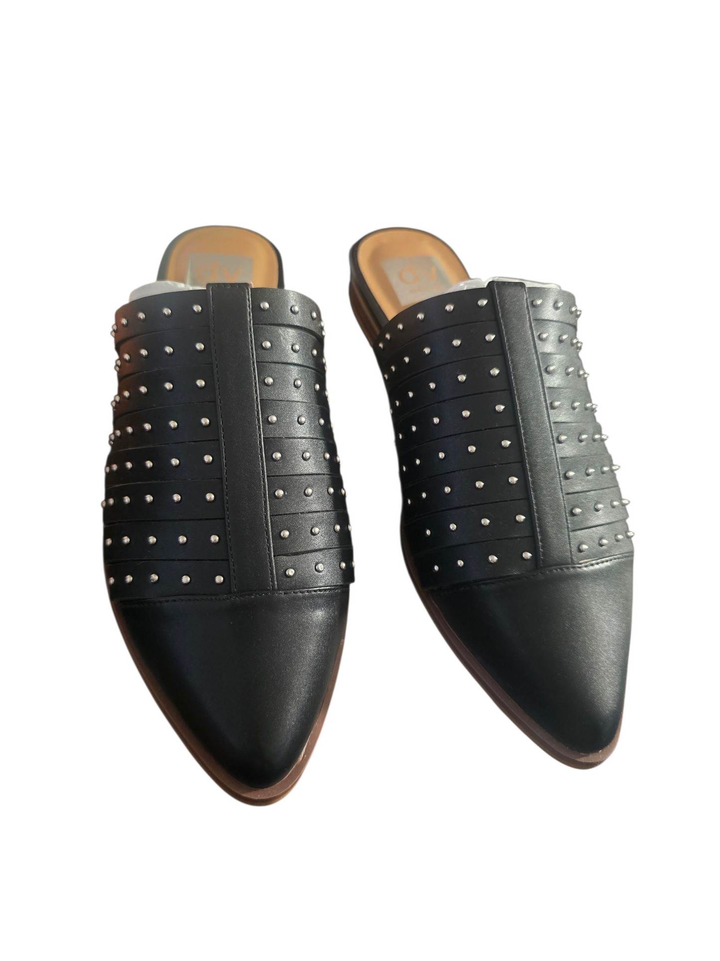 Dv Dolce Vita Black Women's Idilly Woven Slip-On Mule Flats