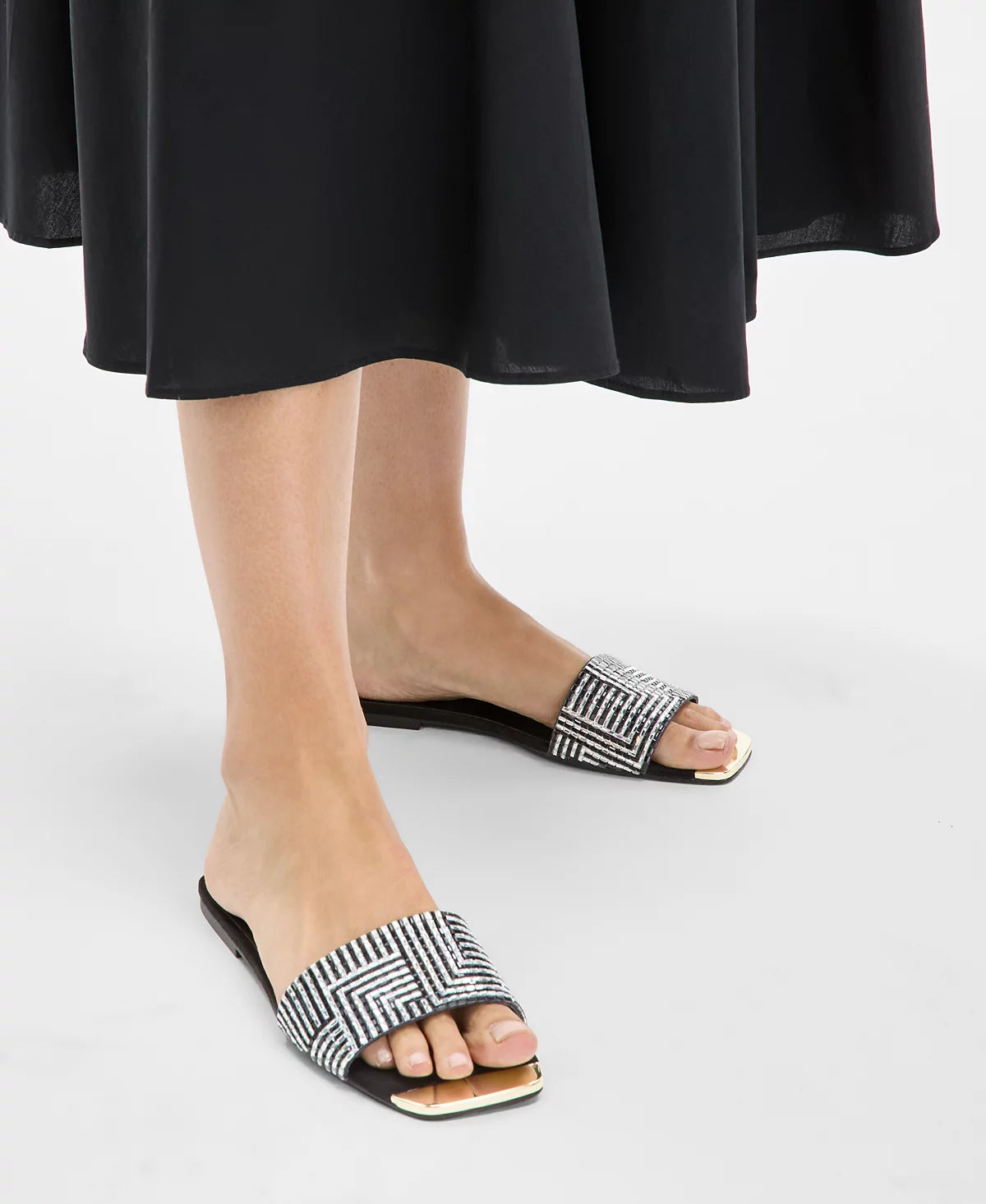 I.N.C. International Concepts Women's Pabla Slip-On Flat Sandals