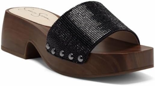 Jessica Simpson Womens Rexile Studded Clogs