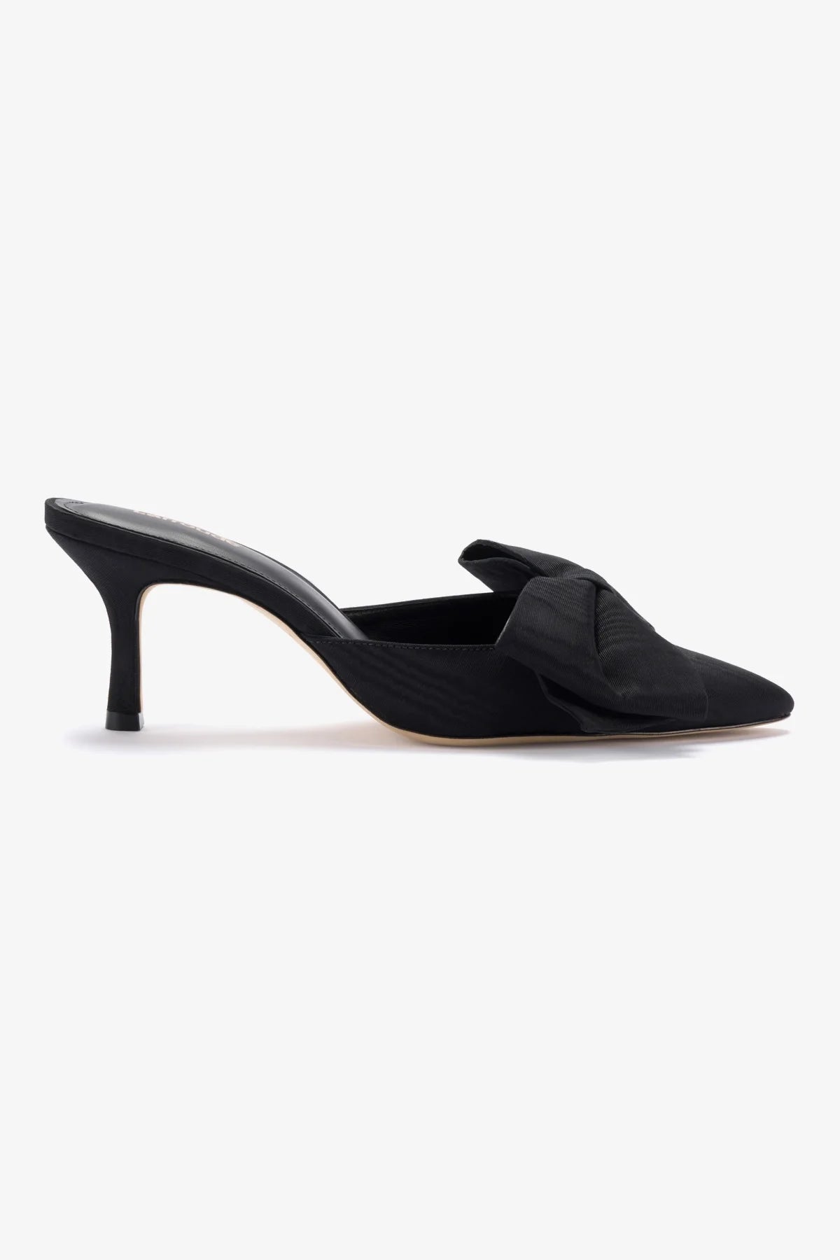 Mini Elle Pump In Black Fabric Larroudé