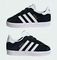 KIDS-Adidas Originals Gazelle C Black Suede