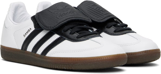 White & Black Samba LT Sneakers