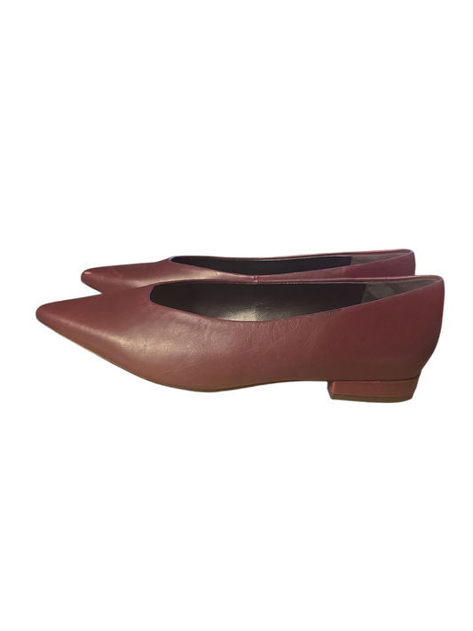 VINCE-Isabel Leather Flat