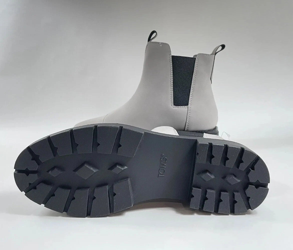TOMS - Skylar Chelsea Boot Cement Synthetic Nubuck