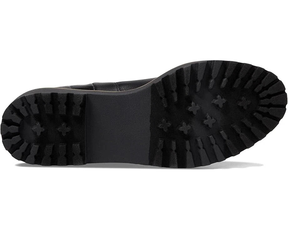 DV BY DOLCE VITA RIELLE LUG SOLE CHELSEA BOOT WOMEN BLACK EXOTIC