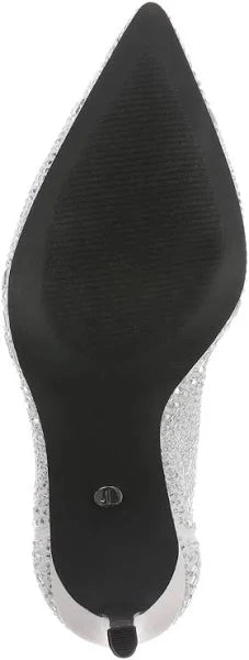 Thalia Sodi Women's Karmen Stiletto Embellished Knit Ankle Booties