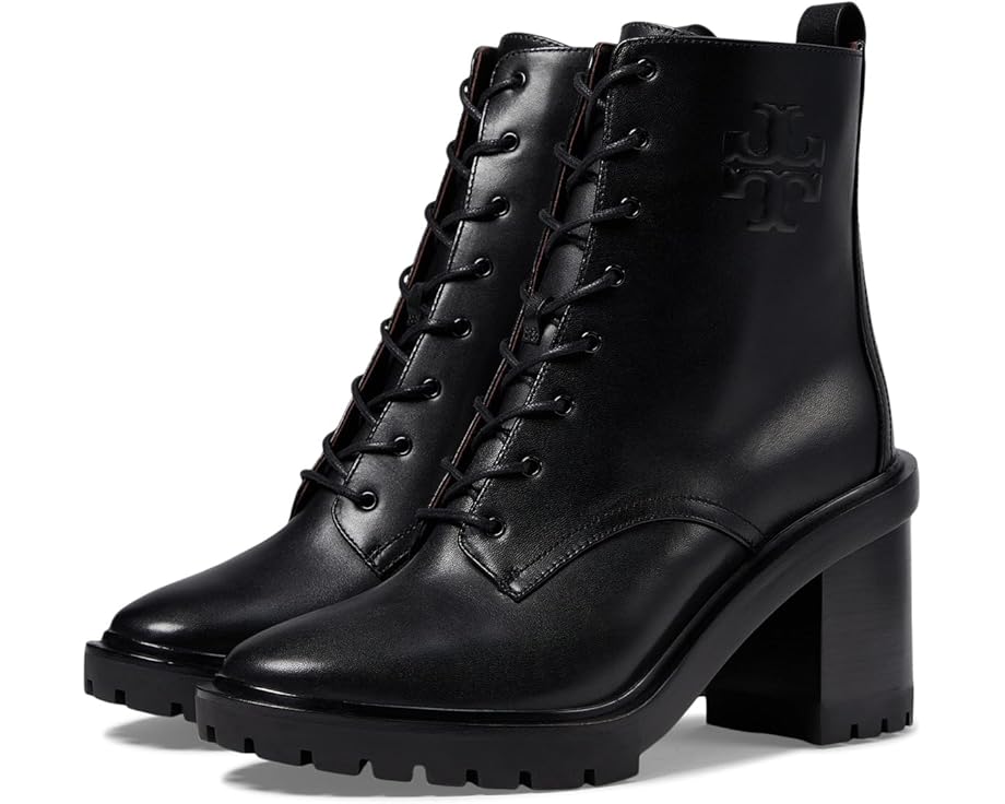 Tory Burch-Double T Lug Boot Vachetta Leather