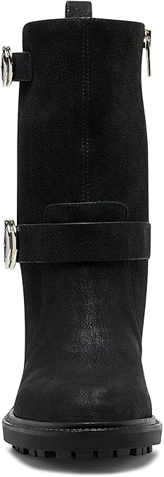 Vince Camuto Kerivini Black Silk Goat Boot