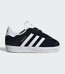 KIDS-Adidas Originals Gazelle C Black Suede