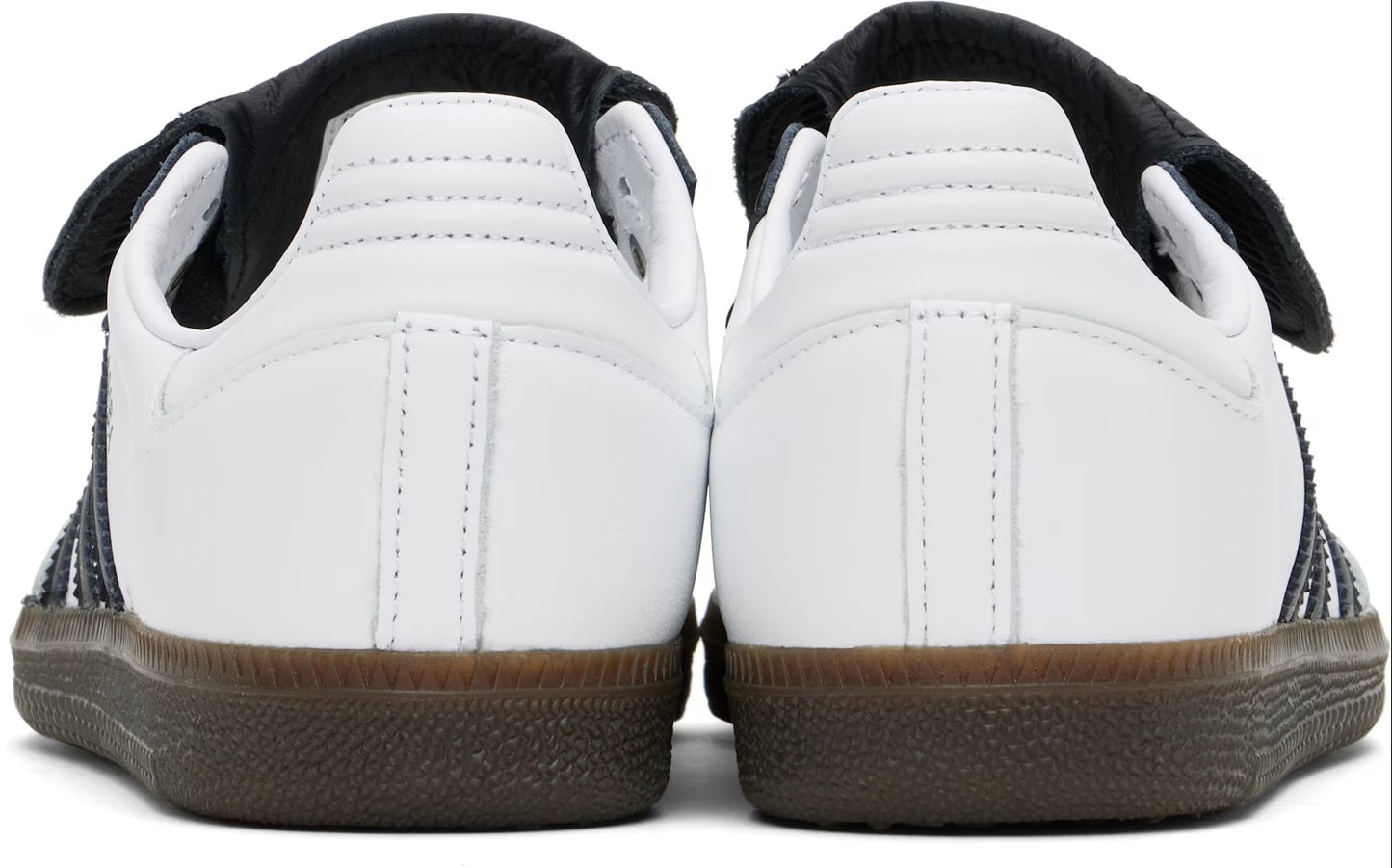 White & Black Samba LT Sneakers