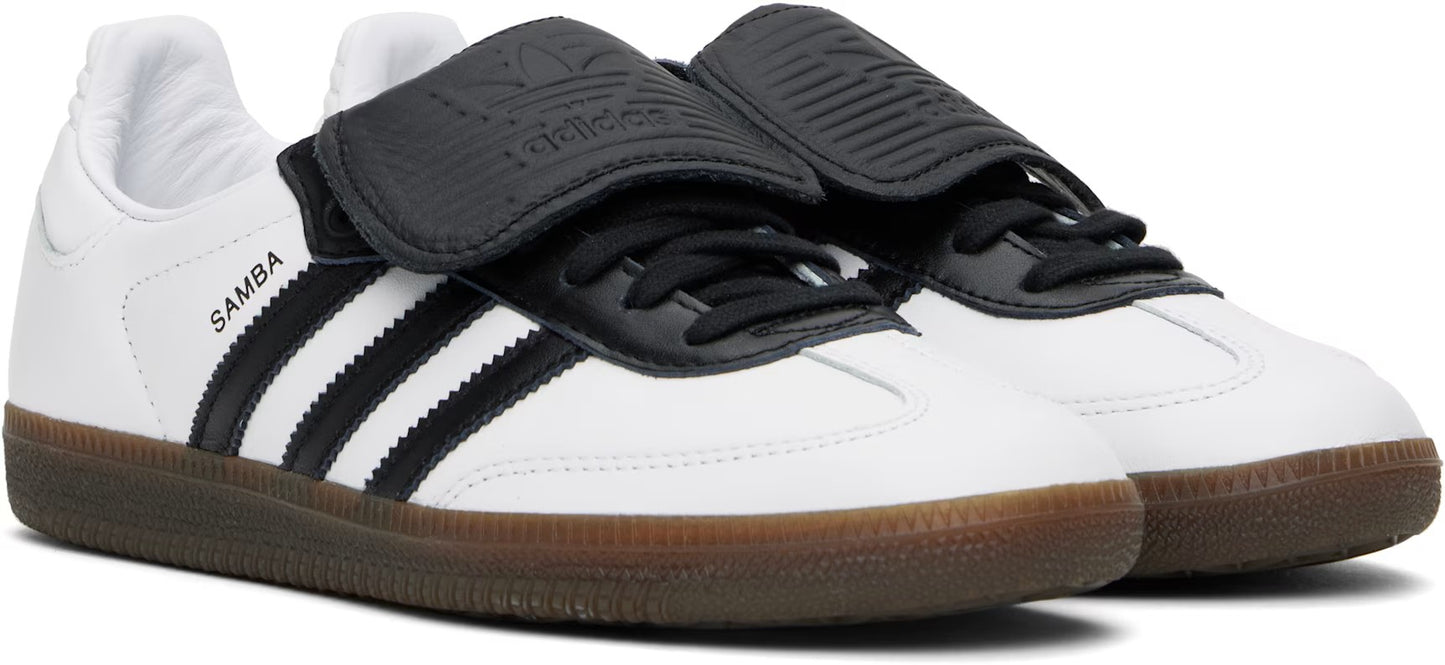 White & Black Samba LT Sneakers