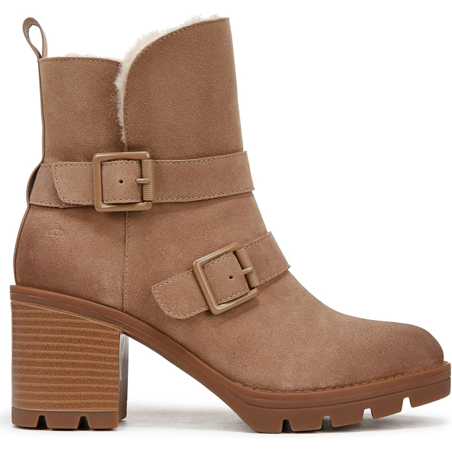 Naturalizer - Verney Moto Water Repellent Bootie Brown Suede